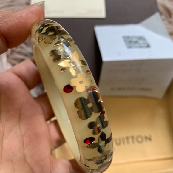 Authentic Louis Vuitton Inclusion Bangle Bracelet - Picture 3 of 11